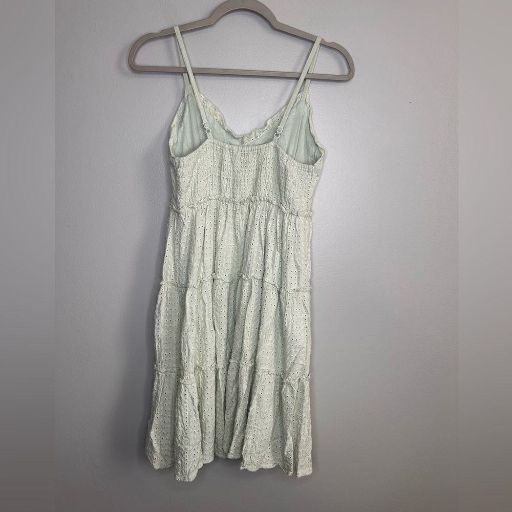 Sim & Sam Eyelet Tiered Ruffle Dress - Picture 3 of 3